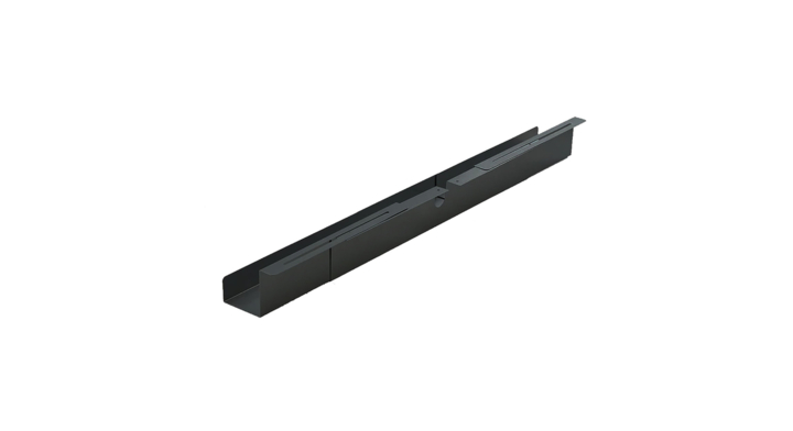Kabelgoot brasq verstelbaar 75-150cm ct100 zwart(8652700)