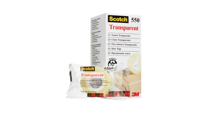 Plakband 3m scotch 550 15mmx33m