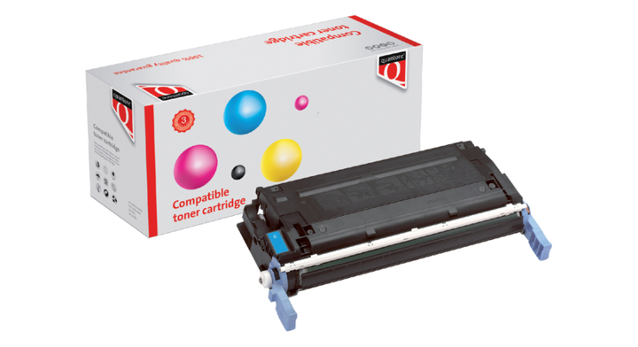 Toner Quantore alternatief tbv hp c9721a blauw 23ml