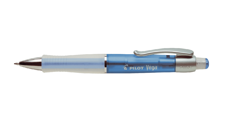 Balpen pilot vega bp-415vm transp blauw