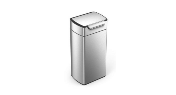 Simplehuman Touch Bar, afvalbak, 30 liter, mat RVS, VB 015590