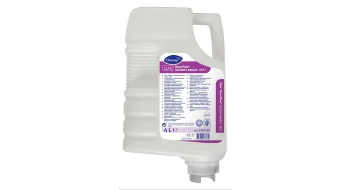 Diversey Clax Revoflow Deosoft Breeze, wasverzachter, 4 liter (2 stuks)