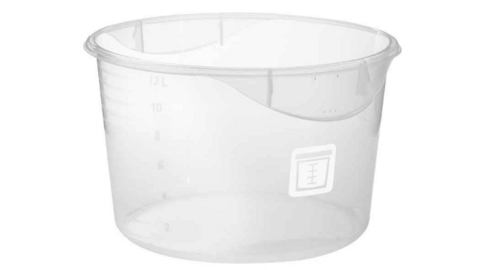 Voedselcontainer zuivel, 11.4 liter, VB 232646 (6 stuks)