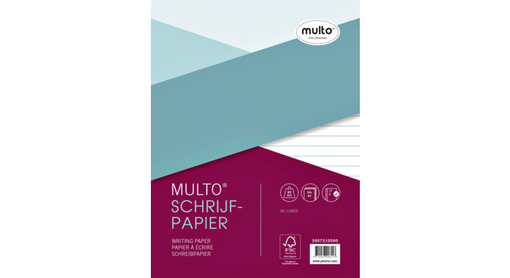 Interieur multo 17r lijn 80gr 50vel