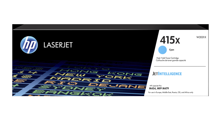 Tonercartridge hp 415x w2031x 6k blauw(3431617)