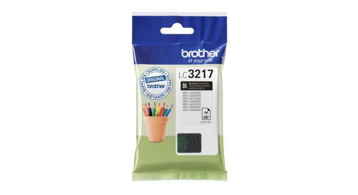 Inkcartridge brother lc-3217 zwart(lc3217bk)