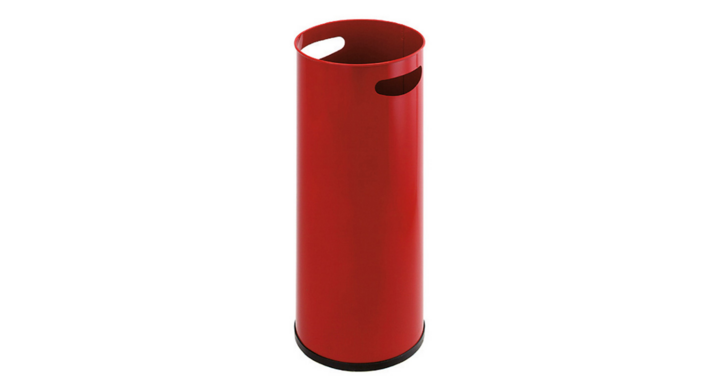 Metalen paraplustandaard, Ø215x500 mm, rood, VB 963290