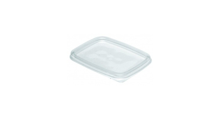 Deksels, rechthoek, PP, 108x82mm, transparant (1000 stuks)