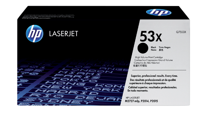 Tonercartridge hp q7553x