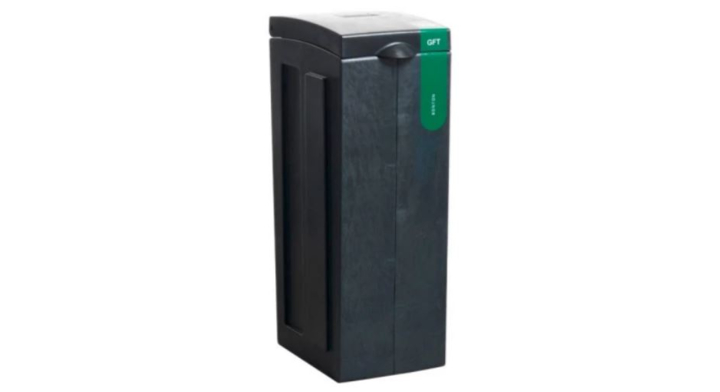 Bonton, modulaire afvalscheidingsbak, 70 liter, grijs, VB 012022 | afvalstroom GFT