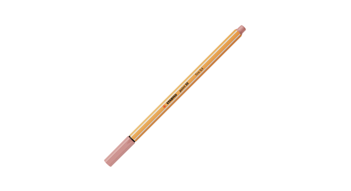 Fineliner stabilo point 88/28 donker blush(88/28)