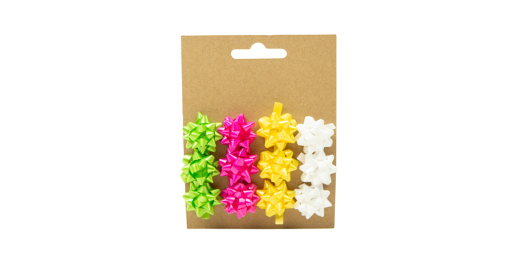 Mini strikken | Groen/Roze/Geel/Wit (RB-08120-LS)
