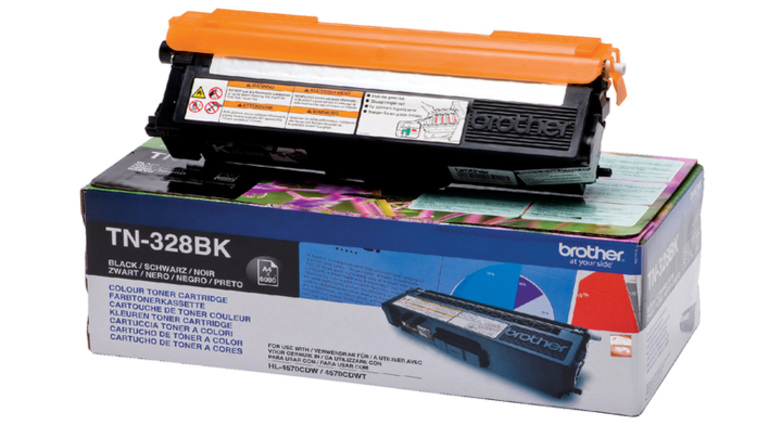 Toner brother tn-328bk 6k(tn-328bk)