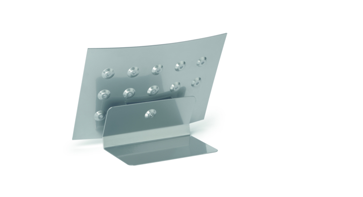 Duraview 497923 tafelstandaard zilver A4