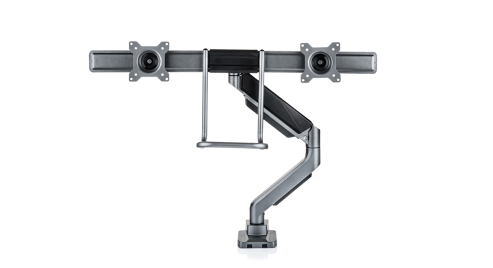 Filex, Swing dubbel monitorarm, grijs