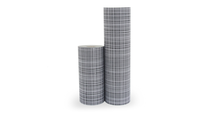 Cadeaupapier, 30cm x 200m, White Lines