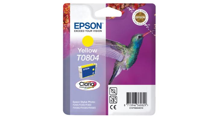 Inkcartridge epson t080440 geel