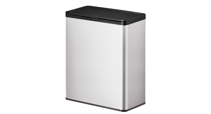 Eko Essential, touch afvalbak, 2x20 liter, mat RVS, VB811840