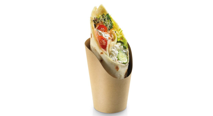 Kraft scoop, wrap verpakking, 60mm x 118mm (1000 stuks)