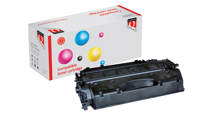 Tonercartridge Quantore alternatief tbv hp ce505x jumbo zwart(350523-071091)