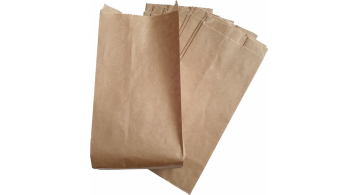 Broodzak, papier, 16/26x36cm, atlaskraft, half brood (10 kg)