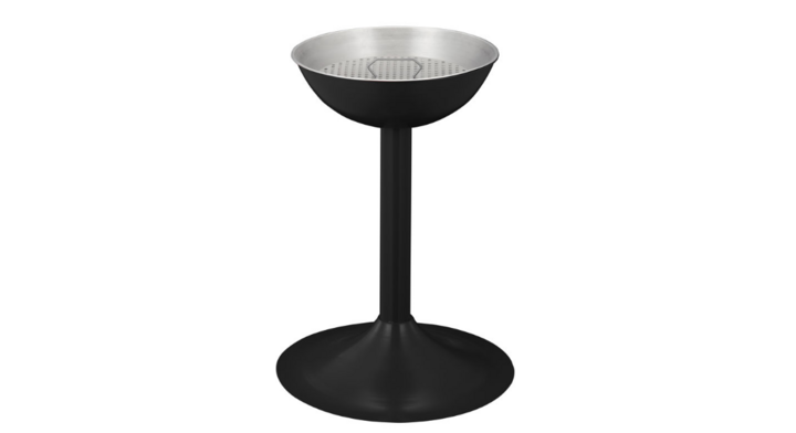 Zandasbak, Ø410x720 mm, zwart, VB 100000