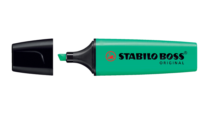 Markeerstift stabilo boss 7051 turquoise