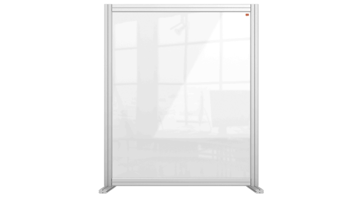 Bureauscherm nobo modulair transparant acryl 800x1000mm(1915