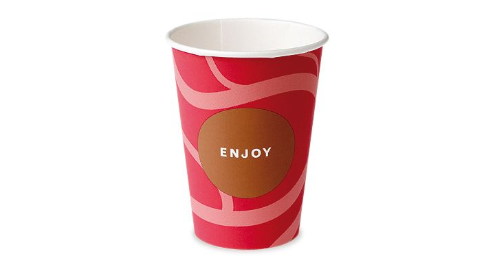 Drinkbeker, 180ml/7oz, 70.3mm, karton, 'Enjoy' (2500 stuks)