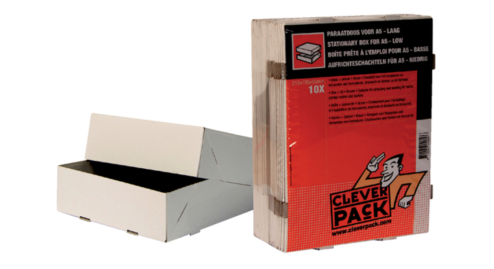 Paraatdoos cleverpack a5 500v 218x155x55mm wit