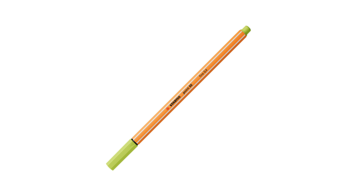 Fineliner stabilo point 88/14 vleugje limoen(88/14)