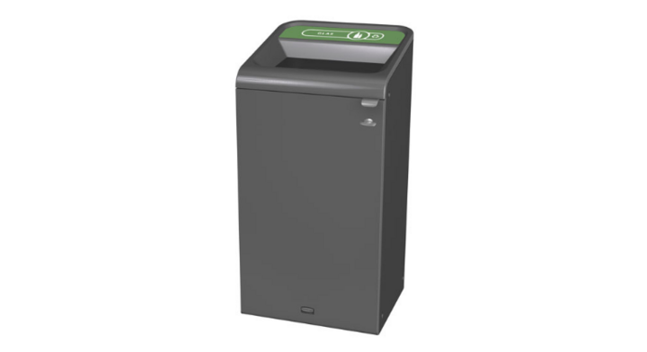 Rubbermaid Configure, modulaire afvalscheidingsbak, 87 liter, VB 501258 | glas Vlaams