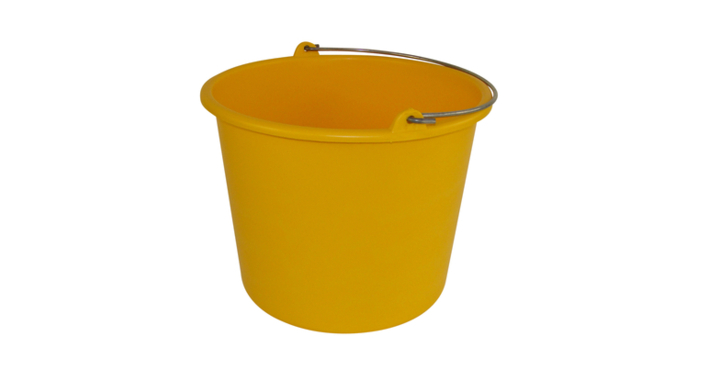 Cleaninq, emmer, 12 liter, geel, 651056 (1 stuk)