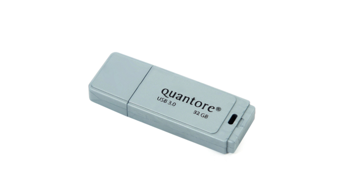 Usb-stick quantore fd 32gb 3.0 zwart(quanfd32gbblk3.0)