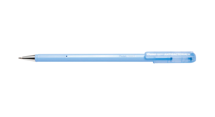 Balpen pentel bk77ab anti-bacterieel bk77ab zwart(018702)