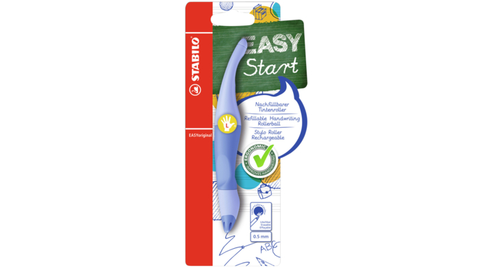 Rollerpen stabilo easyoriginal links pastel blauw(b-58463-3)