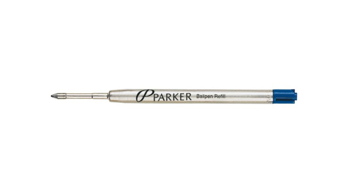 Balpenvulling parker breed blauw