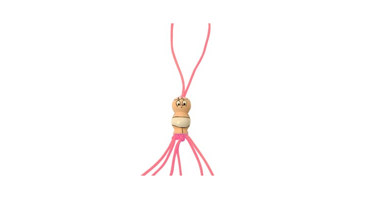 Gelukspoppetjes aan koord Baby Girl pak/50st