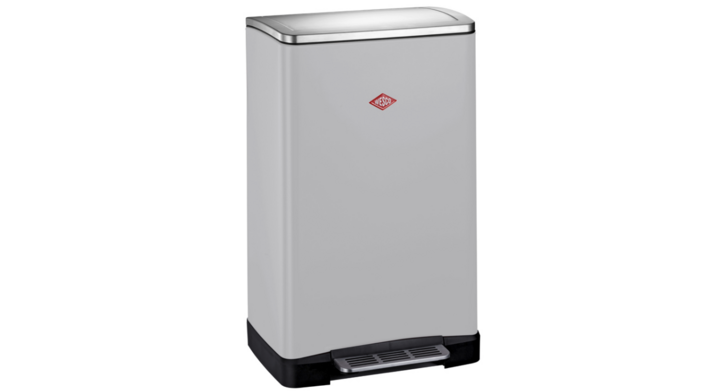 Wesco Double, pedaalemmer, 2x18 liter, cool grey, VB 381411
