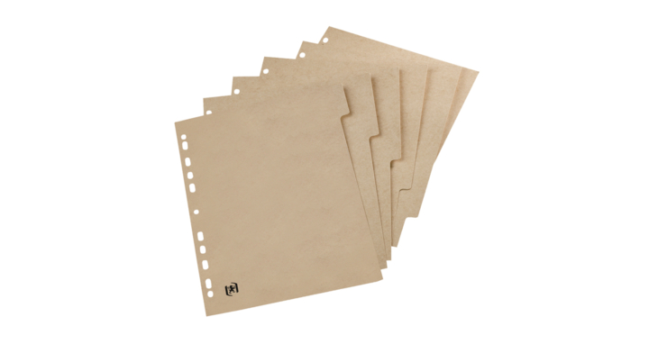 Tabbladen touareg a4 4r 6delig naturel