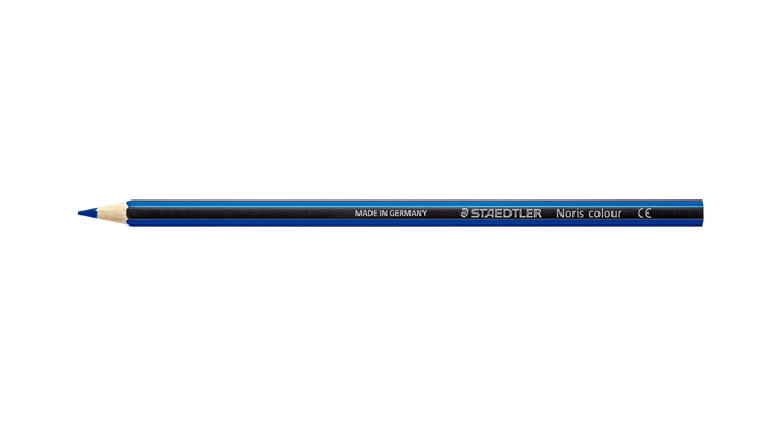 Kleurpotlood staedtler noris 185 blauw 185-3