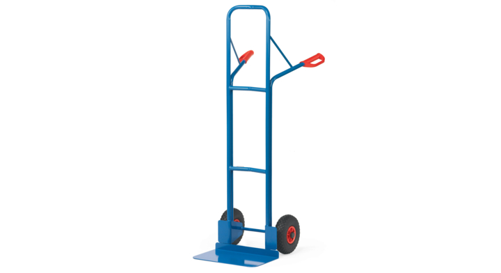Steekwagen hoogte 1600 steekbreedte 480, Rubber banden