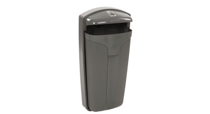 Buitenafvalbak Cibeles, 50 liter, grijs, VB 061594