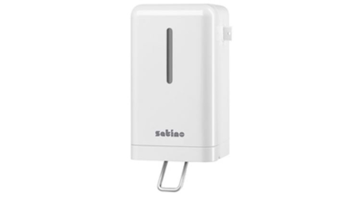 Satino by WEPA | Multifunctionele Zeep Dispenser | 700ml | SF2 | Wit | 331540 - OP=OP AANBIEDING