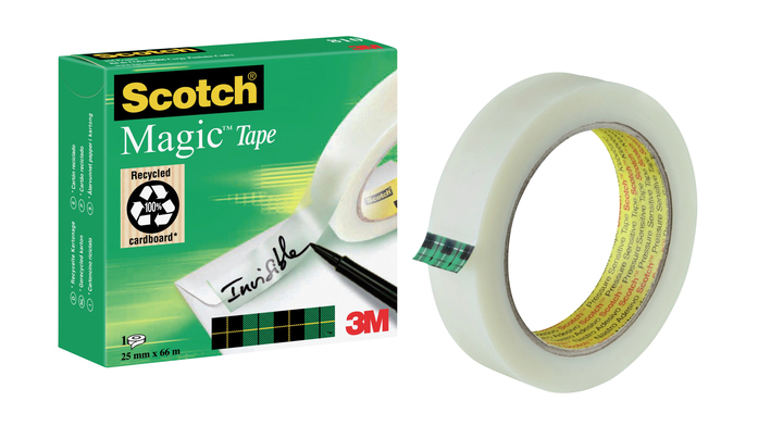 Plakband 3m scotch 810 25mmx66m magic