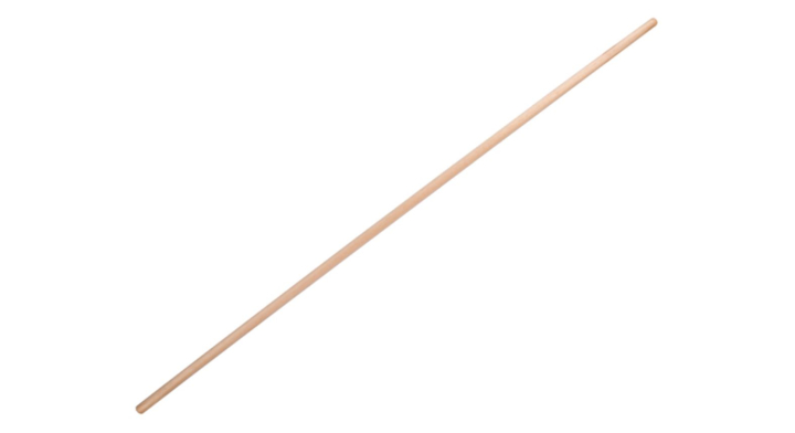 Qleaninq, houten steel, 150cm x 23.5mm, 05204 (1 stuk)
