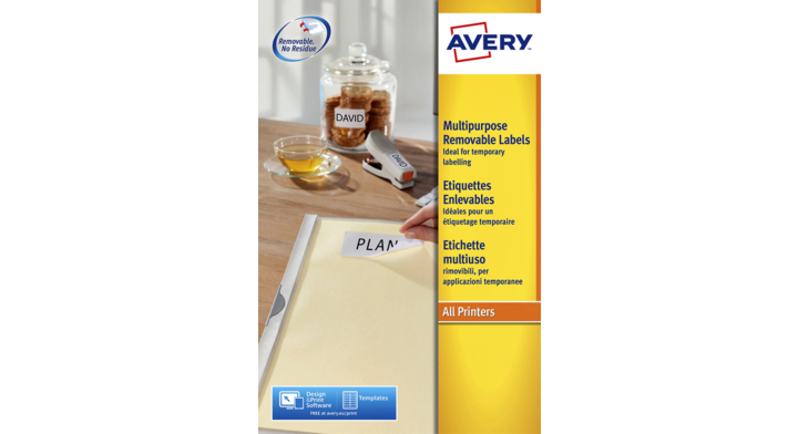 Etiket avery l4733rev-25 99.1x139mm a6 100st