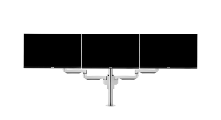 Filex, Galaxy Basic Triple Monitorarm, zilver