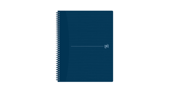 Spiraalblok oxford origin a4+ lijn 70vel blauw(400150002)