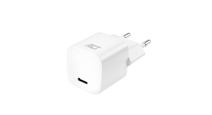 Oplader act compact met power 20w iphone 12 13 wit(ac2120)
